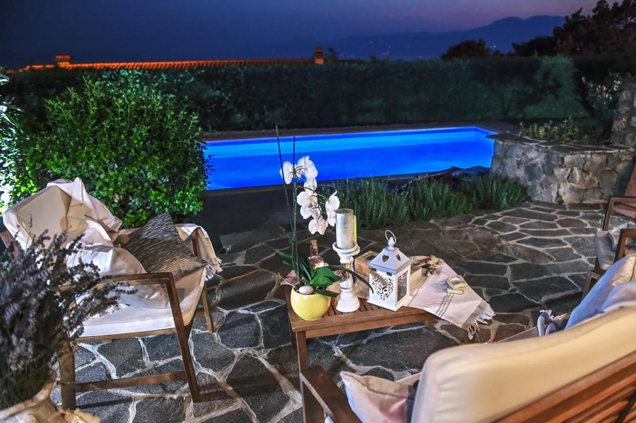 *****Pool House With Beautiful Seaview,Big Garden And Old Tavern***** Риека Экстерьер фото